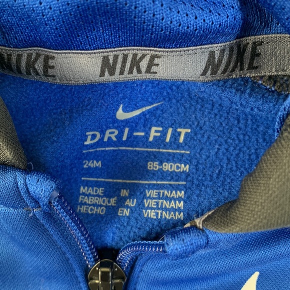 NIKE Dri-Fit Infant Zip Up Hoodie - Picture 2 of 4